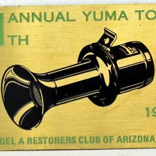1968 Ford Model A Restorer Club MARC Antique Car Meet Yuma Tour Arizona picture