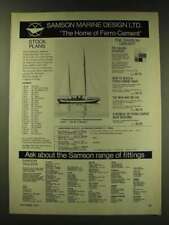 1971 Samson C-Breeze 45' Ketch Sailboat Ad picture