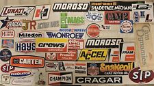 Huge VTG Lot Of 40+ Automotive Racing, Muscle Car, Oil, Decals/Stickers Pls Read picture