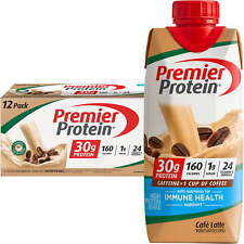 Premier Protein Shake, Café Latte, 30g Protein, 11 fl oz, 12 Ct picture
