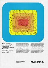 1968 Alcoa Alumina Print Ad ~ Cambridge Electron Accelerator ~ Joint Harvard MIT picture