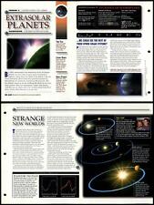 Extrasolar Planets #23 Cosmos Secrets Of The Universe Fact File Fold-Out Page picture