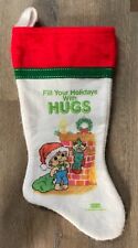 Vintage 1984 Hugga Bunch HUGS Christmas Holiday Stocking by Hallmark Cards 15