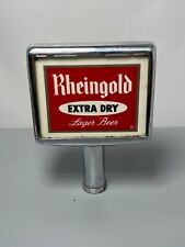 Vintage Rheingold Extra Dry Lager Beer Tap Handle Larger Size picture
