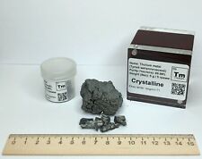 Thulium Metal 5 Gram Tm/TREM 99.99% Purity Periodic Element Distilled Pieces picture