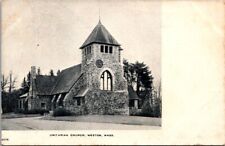 Boston Massachusetts Ma Postcard - Unitarian Church - Weston picture