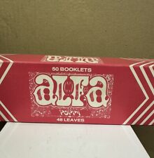 Alfa Poppy Vintage 1 Rolling Papers BOX 50 Fresh- Never Used picture