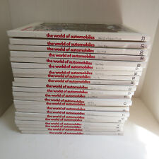 The World of Automobiles Illustrated Encyclopedia of the Motor Car 22 Volume Set picture