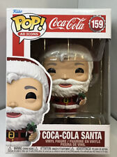 Funko Pop Coca Cola Santa Figure #159 Coke Collectible Christmas With Protector picture