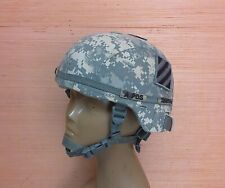 US Military Issue MSA Advanced Combat Helmet ACH Army ACU Camo Cover Size Medium picture