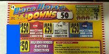 NEW pull tickets Race Horse Downs 1680 - Seal Card Tabs picture