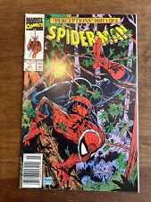 Spider-Man 8 Marvel Comic Todd McFarlane Perceptions Pt 1 Newsstand Variant 1991 picture