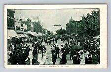 Ithaca MI-Michigan, Scenic View In 1905, Antique, Vintage c1915 Postcard picture
