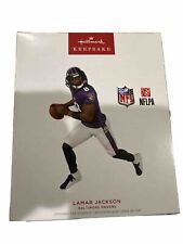 Hallmark 2023 Baltimore Ravens LAMAR JACKSON NFL Football Quarterback- NIB picture
