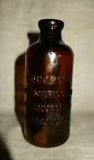Vintage Brown/ Amber Bottle the Liquozone Company, USA picture