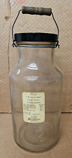 HUGE Rare Antique Merck Bismuth Subcarb Pharmacy Bottle 16