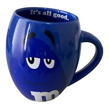 M&M Coffee Mug 20 Oz Blue “It’s all good” 2013 from M&M’s World 4.75” picture