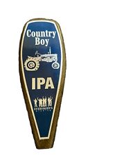 Country Boy IPA Beer Tap Handle Everybody’s Brewing Tractor Man Cave Rare (BT12) picture