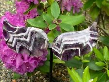 Dream Amethyst Butterfly Wings/w Stand,Quartz Crystal,Metaphysical,Decor,Reiki picture