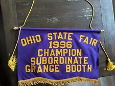 Ohio State Fair 1996 Grange Booth Banner picture