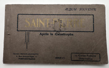 1902 MOUNT PELEE ERUPTION POSTCARDS OF SAINT-PIERRE, MARTINIQUE DESTRUCTION - 12 picture