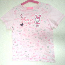 Mezzo Piano T-shirt 140cm/S Short Sleeve Light Pink Berrie-chan From Japan Used picture