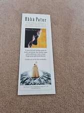 TNEWL48 ADVERT 11X4 ABBA PATER : 'SONGS, CHANTS & PRAYERS SET TO MUSIC' picture