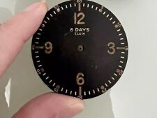 Vintage & Antique WWII WW2 Military Aircraft Clock Elgin 8-Days picture