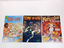 Slow Death Rip Off Mother Oats Comix- Dave Sheridan Underground Comics Lot 2 picture