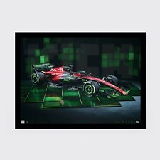 Alfa Romeo F1 Team Poster KICK Glow in the Dark 2023 Belgian Grand Prix LtdEd100 picture