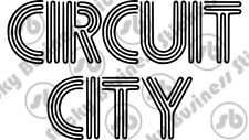 Retro Vintage 1970s Circuit City 3 inch Vinyl Sticker Apple Python Computer picture