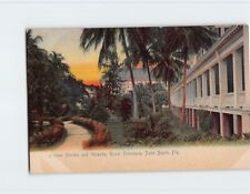 Postcard Garden and Veranda, Royal Poinciana, Palm Beach, Florida picture