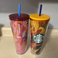 Two 24 oz. Starbucks Tumblers. picture