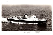 Steamer Steamship S.S. Lisieux RPPC Vintage Postcard picture