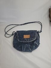 Vintage Coca Cola Denium with Leather Purse 1980s Coke advertising rare stiching picture