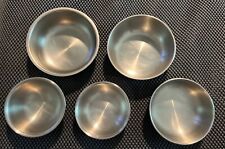 Vintage Vollrath Stainless Steel Bowls Lot Of 5 Bowls picture