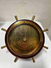 Vintage 1940s Selsi Weather Forecaster Ship Wheel Style Made in England picture