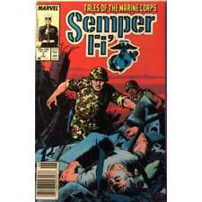 Semper Fi #7 Newsstand Marvel comics VF+ Full description below [y; picture