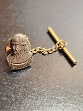 Franklin Mint Collectors Society Benjamin Franklin Pin - Vintage picture