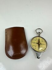 Vintage Selsi Germany Centimeters & Kilometres & Compass W Leather Pouch picture