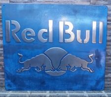 vintage Red Bull Metal Sign picture