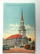 Vintage Postcard 1930's North Church Portsmouth NH New Hampshire picture