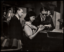 ⭐📽 Millie Perkins + Joseph Schildkraut + George Stevens (1960s) Photo K21 picture