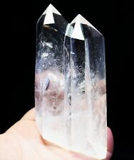 0.95lb Natural Clear Quartz Crystal Obelisk Tower Wand Point Mineral Specimen picture
