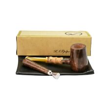 Briar smoking tobacco Exclusive unique artisan freehand pipe with tamper set KAF picture