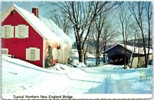 Postcard - Typical Northern New England Bridge - Haverhill, New Hampshire picture