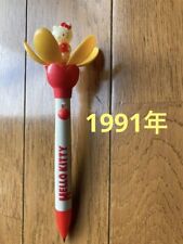 Sanrio Hello Kitty Ballpoint Pen Retro Made in 1991 Flower Unused Cute  150mm picture