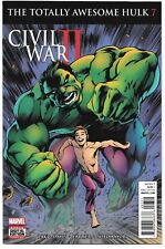 Totally Awesome Hulk #7 (08/2016) Marvel Comics 1st Print Cover Banner Fate picture