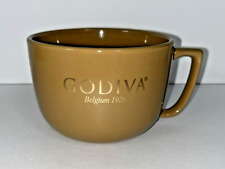 Godiva Belgium 1926 Extra Large Mug Cup 24oz Coffee Cocoa Soup Tan  picture