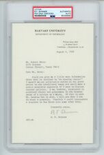 B.F. Skinner (Psychologist) ~ Signed Autographed Harvard Letter BF ~ PSA DNA picture